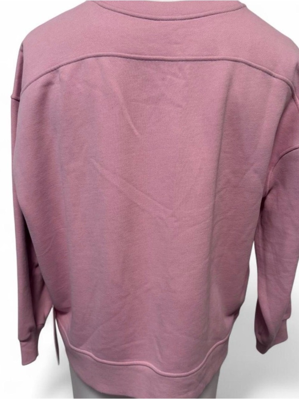 NWT lululemon Women's Pink Haze Perfectly Oversized Crewneck Scuba XL - Picture 2 of 4
